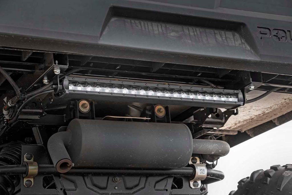 LED Light | Under Bed Mount | 20" Black Single Row | Midsize | Polaris Ranger 500/570/800 Rough Country