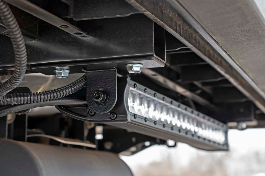 LED Light | Under Bed Mount | 20" Black Single Row | Midsize | Polaris Ranger 500/570/800 Rough Country