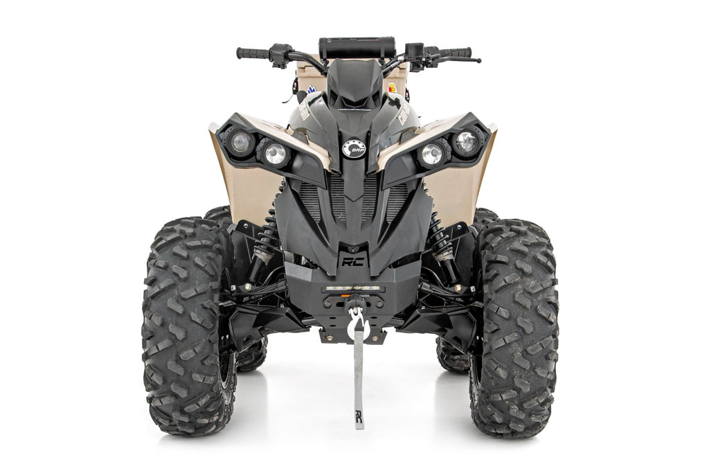 Winch Bumper | Black Series LED | 6" Light | Slime Line | Can-Am Renegade Rough Country