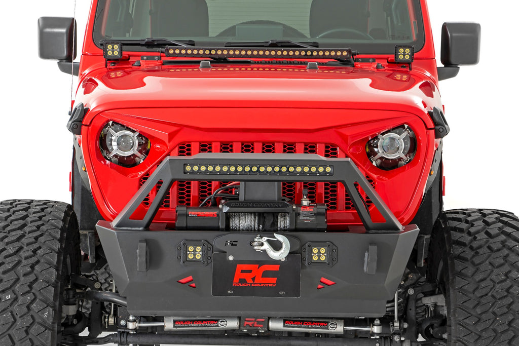 9 Inch Headlight | Pair | Jeep Gladiator JT (20-23)/Wrangler JL (18-23) Rough Country