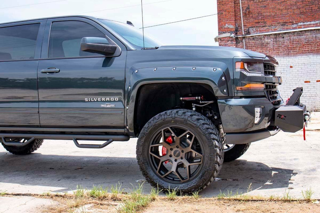 7 Inch Lift Kit | Bracket | Vertex/V2 Shks | Chevy/GMC 1500 (14-16) Rough Country