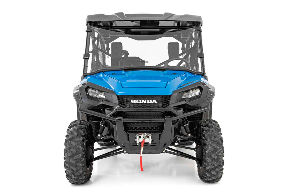 Full Windshield | Scratch Resistant | Honda Pioneer 1000/Pioneer 1000-5 Rough Country