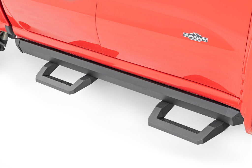 SR2 Adjustable Aluminum Steps | Crew Cab | Chevy/GMC 1500/2500HD/3500HD (19-23) Rough Country