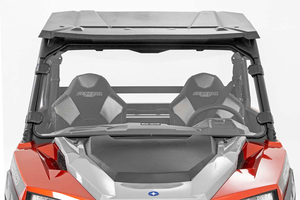 Full Windshield | Scratch Resistant | Polaris General/General XP Rough Country