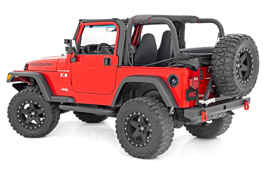 Nerf Bar | 3inch tube | Jeep Wrangler TJ (97-06)/Wrangler YJ (87-95) Rough Country