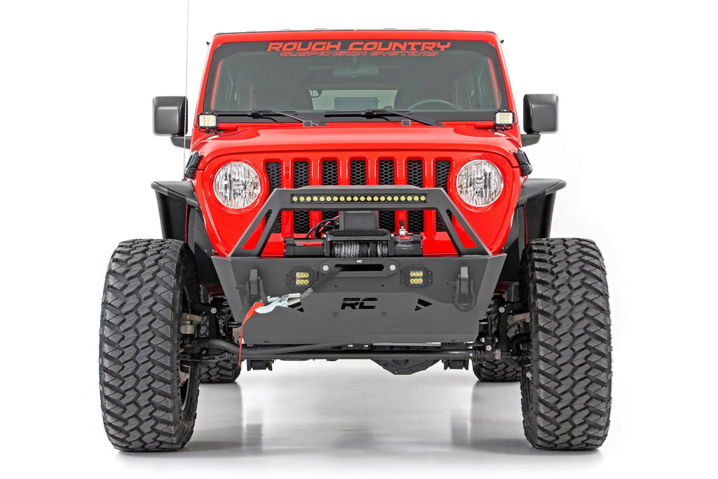 Front Bumper | Stubby | Trail | Jeep Gladiator JT/Wrangler JK & JL Rough Country