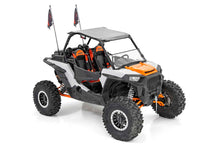 Load image into Gallery viewer, Whip Mount | Cage | 4' Multl-Color LED Whip Pair | Polaris RZR 1000XP Rough Country