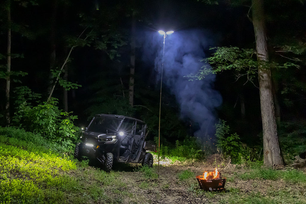 Telescoping Campsite LED Light Kit (12v | 6200 Lumens) Rough Country