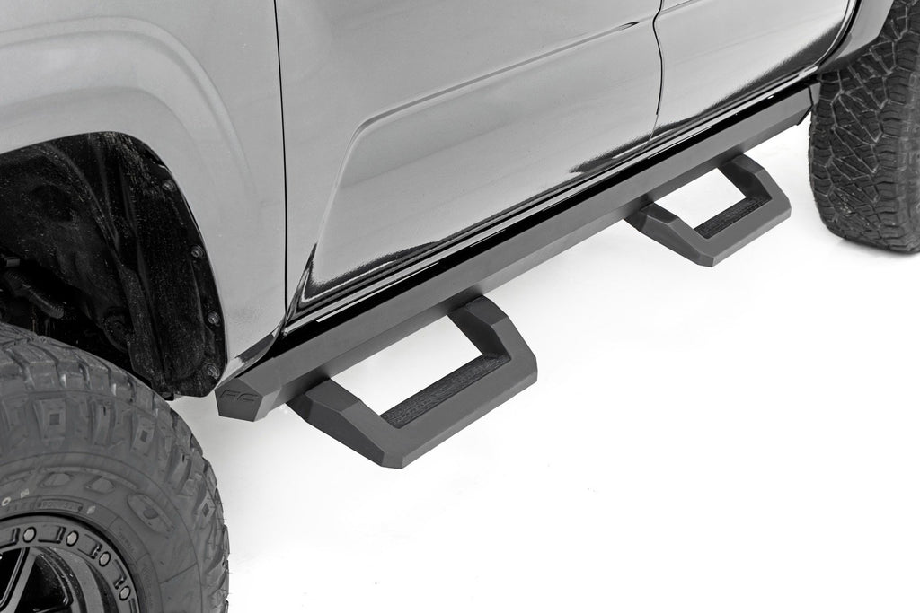 SR2 Adjustable Aluminum Steps | Double Cab | Toyota Tacoma (05-23) Rough Country