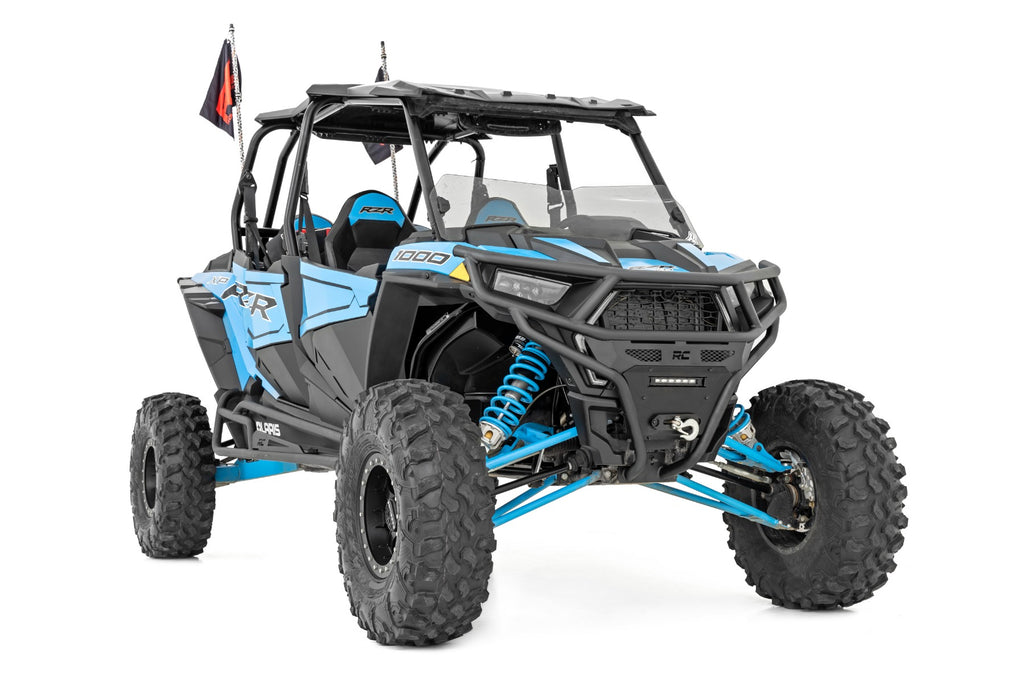 Tubular Bumper | Front | Black Series LED | 6" Light | Slim Line | Polaris RZR XP 1000 Rough Country