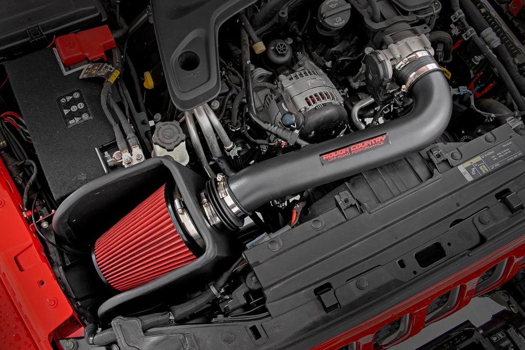 3.6L Cold Air Intake Kit | Prefilter | Jeep Gladiator JT (20-23)/Wrangler JL (18-23) Rough Country