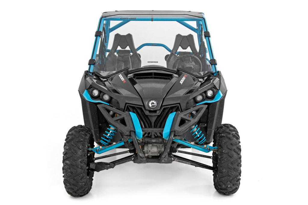 Full Windshield | Scratch Resistant | Can-Am Maverick/Maverick Max/Maverick Turbo Rough Country
