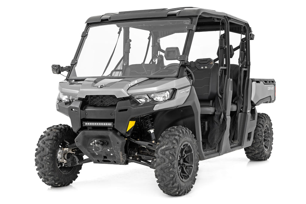 Full Windshield | Scratch Resistant | Can-Am Defender HD 8/HD 9/HD 10 Rough Country