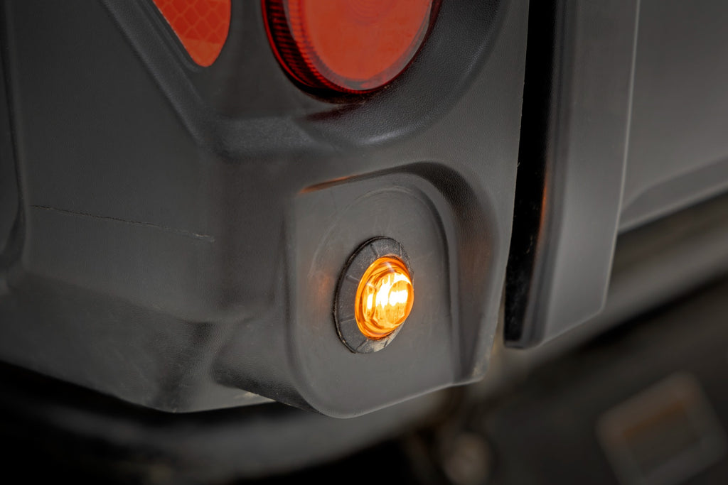 UTV Aluminum Side Mirrors | Blinker Kit | 1.5-2" Roll Cage (Universal) Rough Country