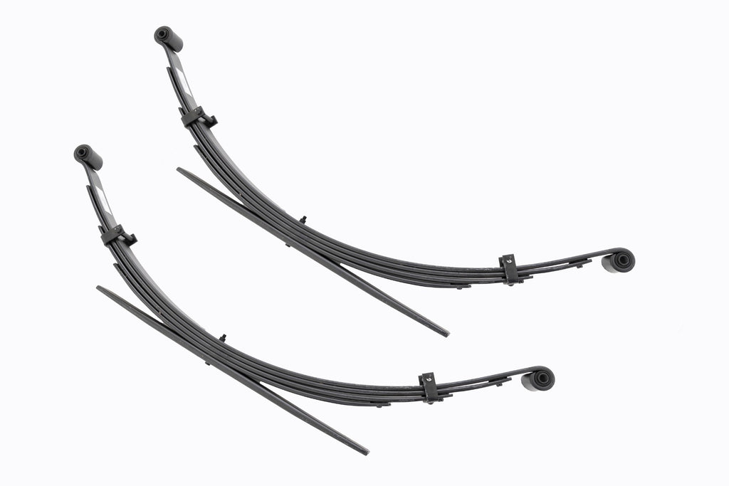 Rear Leaf Springs | 4" Lift | Pair | Dodge W100 Truck (70-89)/W200 Truck (70-80) 4WD Rough Country