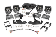 Load image into Gallery viewer, Chevrolet LED Fog Light Kit | Black Series w/ White DRL (11-14 Silverado HD) Rough Country