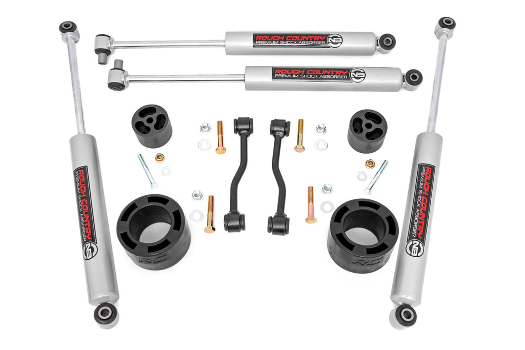 2.5 Inch Leveling Kit | Spacers | N3 | Jeep Gladiator JT 4WD (20-23) Rough Country
