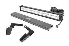Load image into Gallery viewer, LED Light Kit | Bumper Mount | 30" Chrome Dual Row | White DRL | Toyota FJ Cruiser (07-14) Rough Country