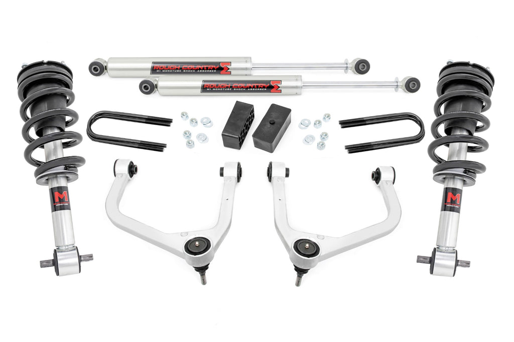 3.5 Inch Lift Kit | Mono Leaf Rear | M1 Struts/M1 | GMC Sierra 1500 (19-23) Rough Country