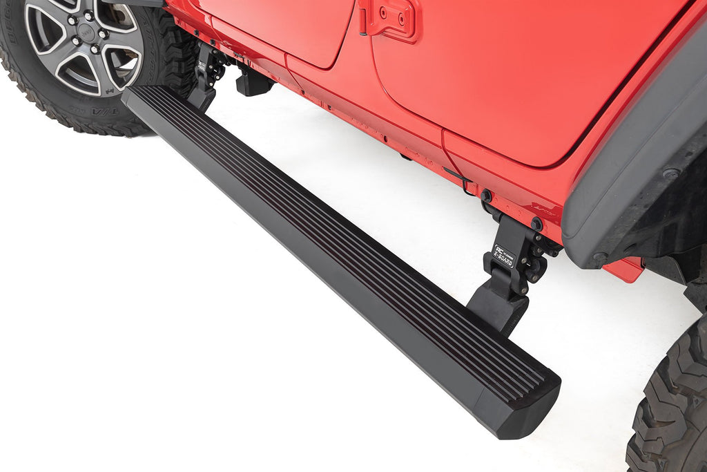Power Running Boards | Lighted | 4 Door | Jeep Wrangler JL (18-23) Rough Country