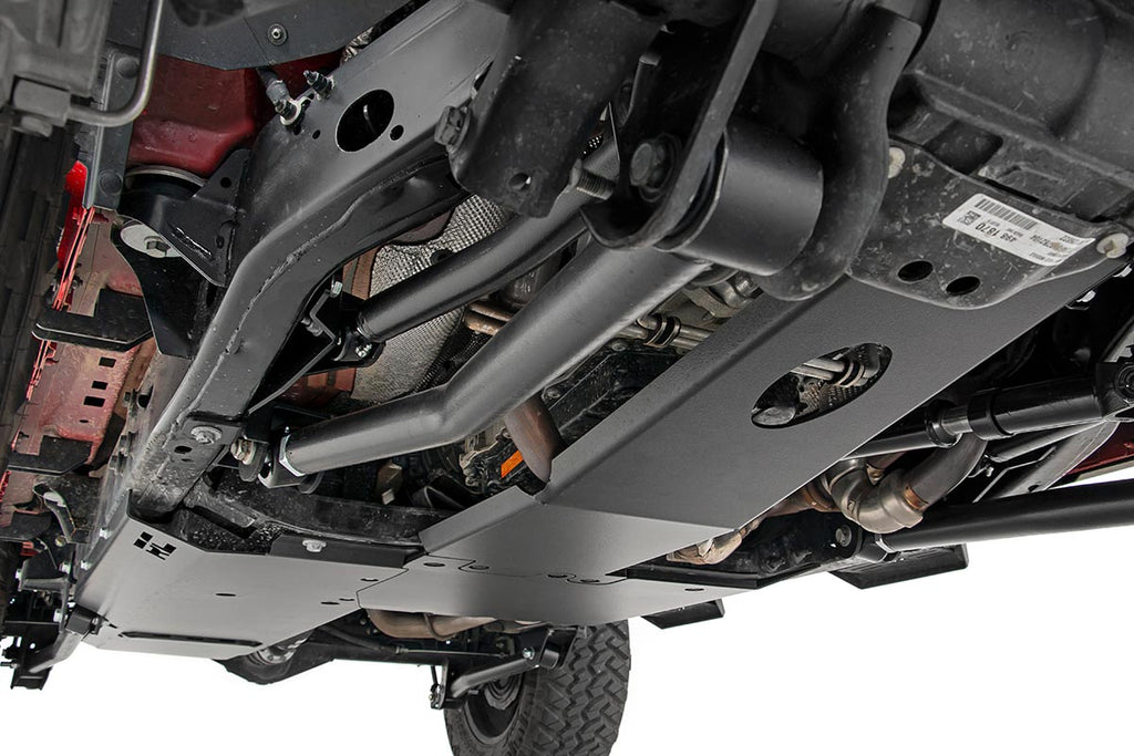 Skid Plate Combo | 3.6L | Engine | T-Case | Gas | Jeep Wrangler JL (18-19) Rough Country