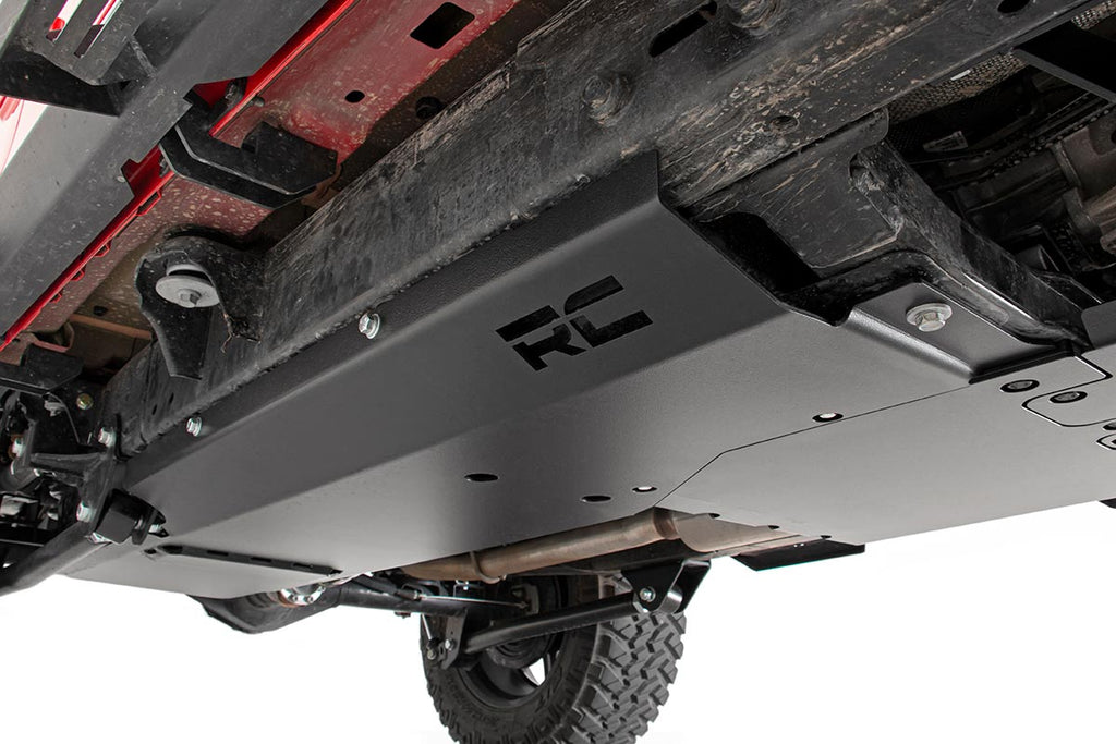 Skid Plate Combo | 3.6L | Engine | T-Case | Gas | Jeep Wrangler JL (18-19) Rough Country
