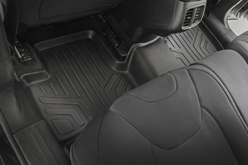 Floor Mats | FR & RR | Jeep Cherokee KL 2WD/4WD (2014-2023) Rough Country