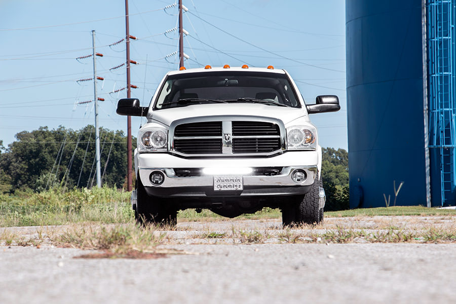 LED Light | Bumper Mount | 20" Spectrum Single Row | Ram 2500/3500 (10-18) Rough Country