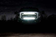 Load image into Gallery viewer, LED Light Kit | Grill Mount | 30" Black Single Row Pair | Ford Super Duty (11-16) Rough Country