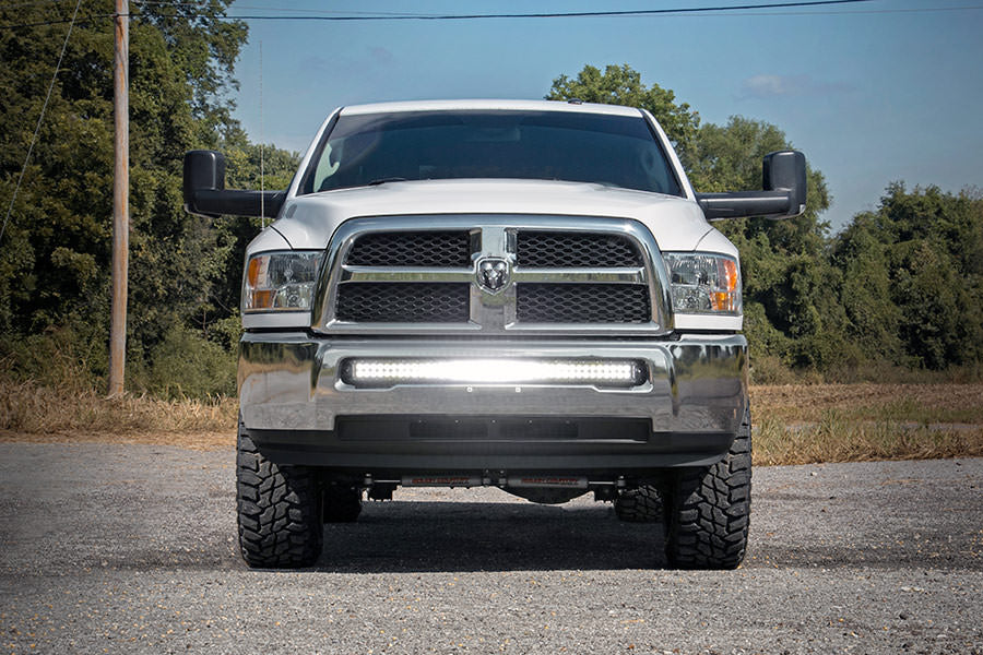 LED Light Kit | Bumper Mount | 40" Black Dual Row | Ram 2500/3500 (10-18) Rough Country