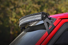 Load image into Gallery viewer, LED Light Kit | Windshield Mount | 50" BLK Dual Row | Jeep Cherokee XJ (84-01) Rough Country