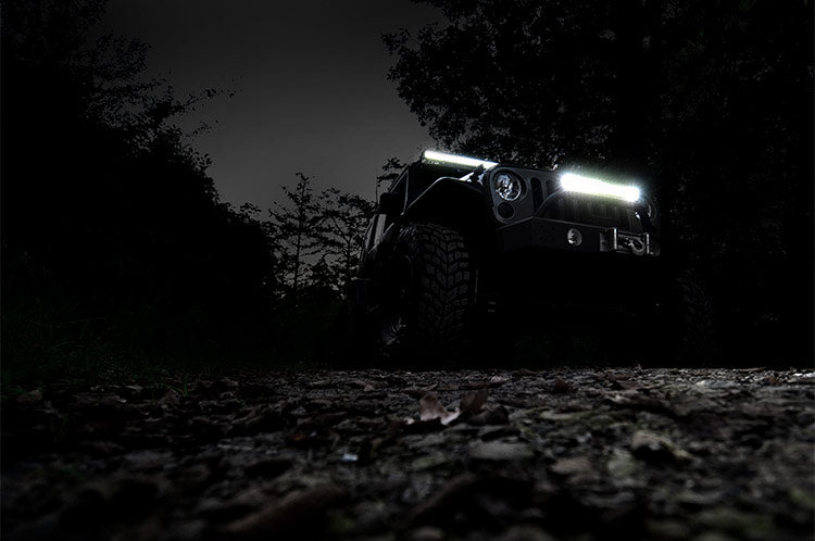 Chrome Series LED Light | 20 Inch | Dual Row | White DRL Rough Country