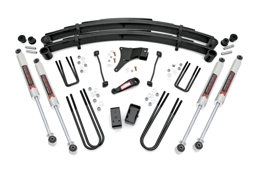 4 Inch Lift Kit | Rear Blocks | M1 | Ford F-250/F-350 Super Duty (1999) Rough Country