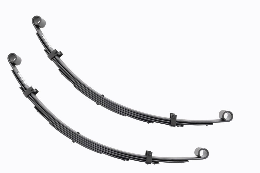Front Leaf Springs | 4" Lift | Pair | Toyota Land Cruiser FJ40 (64-80) Rough Country