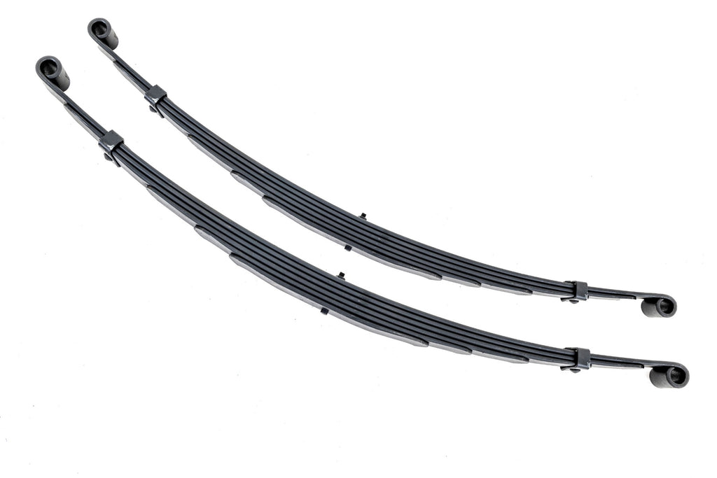 Front Leaf Springs | 4" Lift | Pair | Dodge W200 Truck 4WD (1970-1980) Rough Country