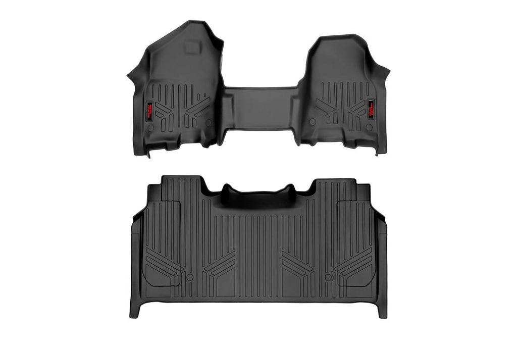 Floor Mats | FR OV Hump | RR Storage| Crew | Ram 1500 (19-23)/1500 TRX (21-23) Rough Country
