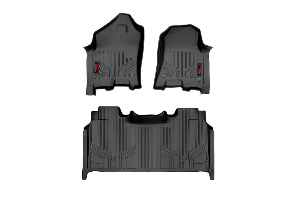 Floor Mats | FR & RR | RR Storage| Crew | Ram 1500 (19-23)/1500 TRX (21-23) Rough Country