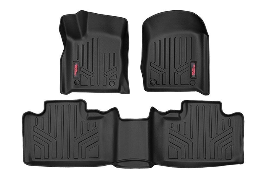 Floor Mats | FR & RR | Floor Posts | Jeep Grand Cherokee (13-22) Rough Country