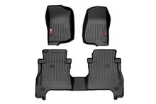 Load image into Gallery viewer, Floor Mats | FR &amp; RR | RR Lockable | Jeep Gladiator JT 4WD (20-23) Rough Country