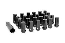 Load image into Gallery viewer, M14 x 1.5 Lug Nut Set of 24 | Black Rough Country