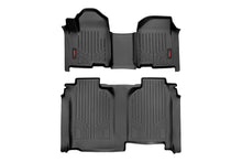 Load image into Gallery viewer, Floor Mats | FR and RR | OV Hump | Crew | w/o Underseat Storage | Chevy/GMC 1500/2500HD/3500HD (19-23) Rough Country