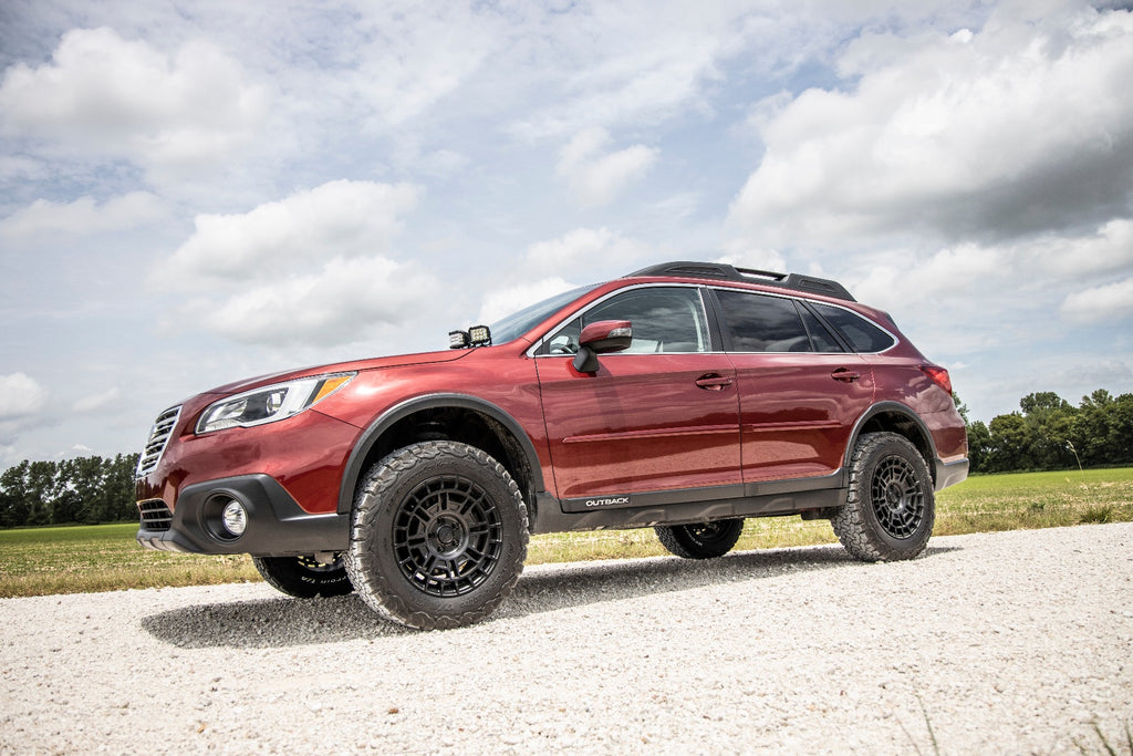 LED Light Kit | Ditch Mount | Dual 2" Black Pairs | Spot | Subaru Outback (15-19) Rough Country