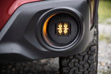 Load image into Gallery viewer, LED Light Kit | Fog Mount | 2" Black Pair | Amber DRL | Subaru Outback (15-19) Rough Country