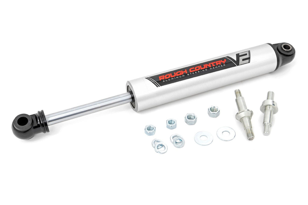 V2 Steering Stabilizer | Chevy/GMC C10/K10 C15/K15 Truck/Half-Ton Suburban/Jimmy (73-91) Rough Country