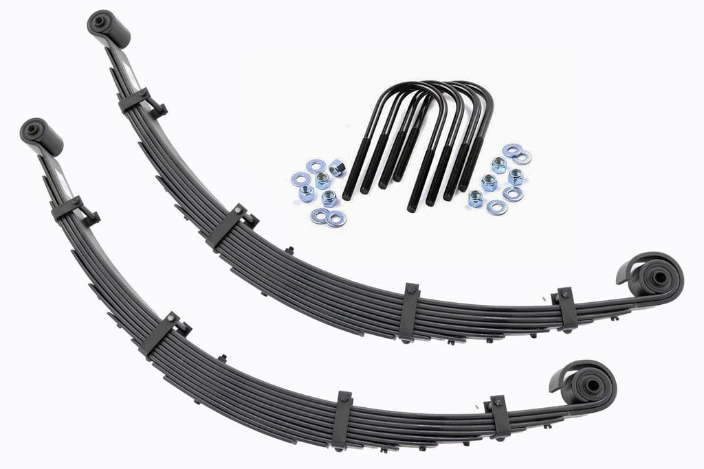 Front Leaf Springs |8" Lift | Pair | Ford F-250/F-350 Super Duty (99-04) Rough Country