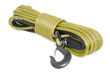 Load image into Gallery viewer, Synthetic Rope | 3/8 Inch | 85 Ft | Army Green Rough Country