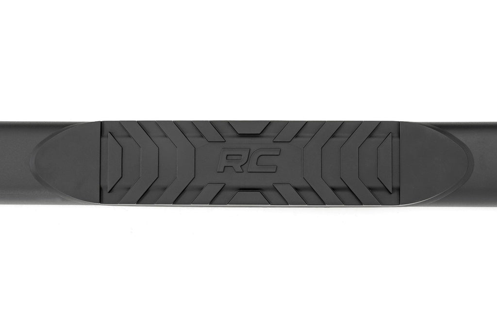 Oval Nerf Step | Crew Cab | Black | Ford F-150 2WD/4WD (2009-2014) Rough Country