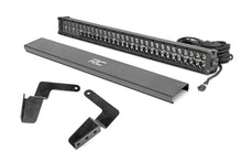 Load image into Gallery viewer, LED Light Kit | Bumper Mount | 30" Black Dual Row | White DRL | Toyota FJ Cruiser (07-14) Rough Country