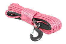 Load image into Gallery viewer, Synthetic Rope | 3/8 Inch | 85 Ft Length | Pink Rough Country