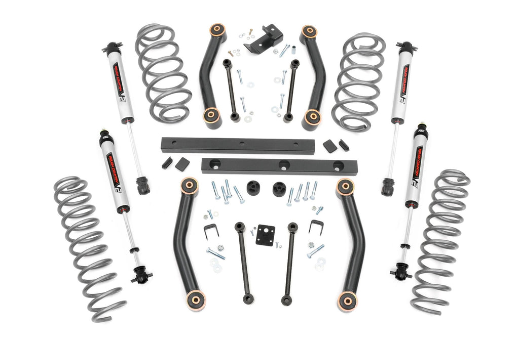 4 Inch Lift Kit | V2 | Jeep Wrangler TJ 4WD (1997-2002) Rough Country